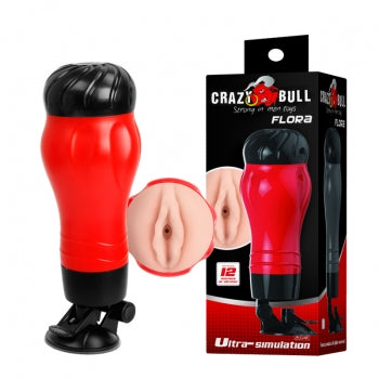 Crazy Bull by Baile Vibrating Masturbator Flora - Light