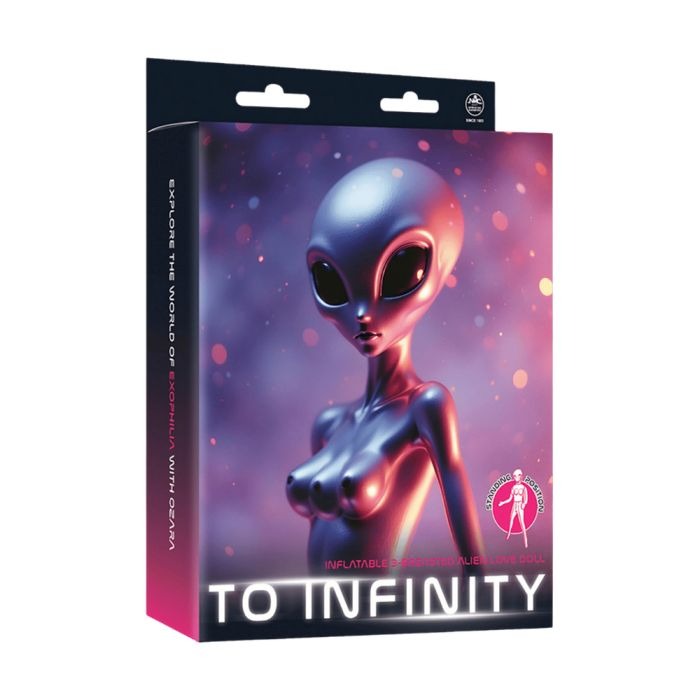 NMC To Infinity Inflatable 3-Breasted Alien Love Doll Ozara
