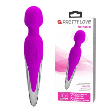 Pretty Love by Baile Rechargeable Wand Massager Nathaniel