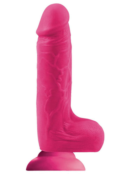 NS Novelties Colours Softies 7" Dildo - Pink