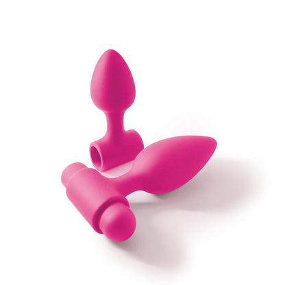 NS Novelties INYA Rechargeable Vibes-O-Spades Mini Plug Kit - Pink