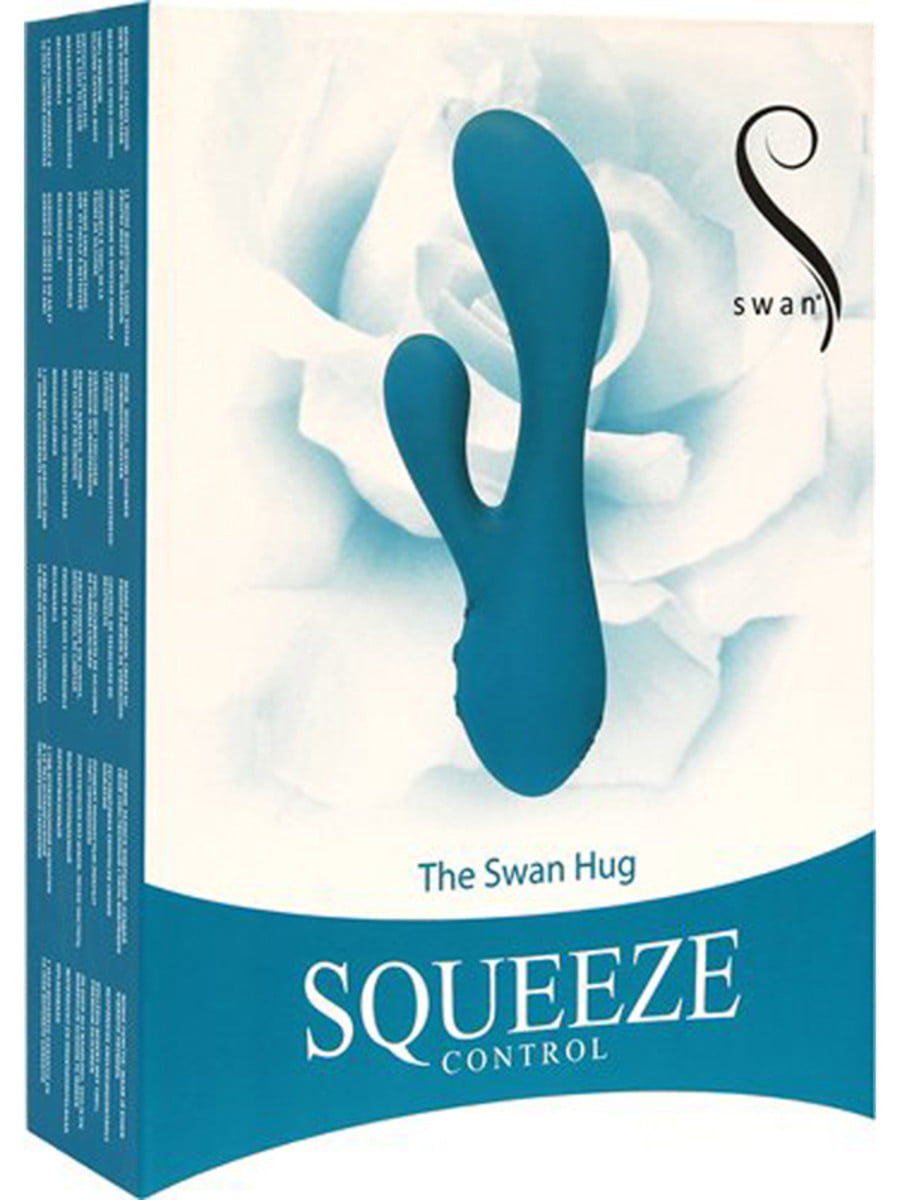 The Swan Hug Squeeze Control Rechargeable Vibrator