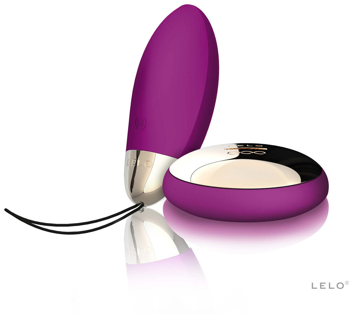 Lelo LYLA 2 Remote Vibrating Bullet - Deep Rose