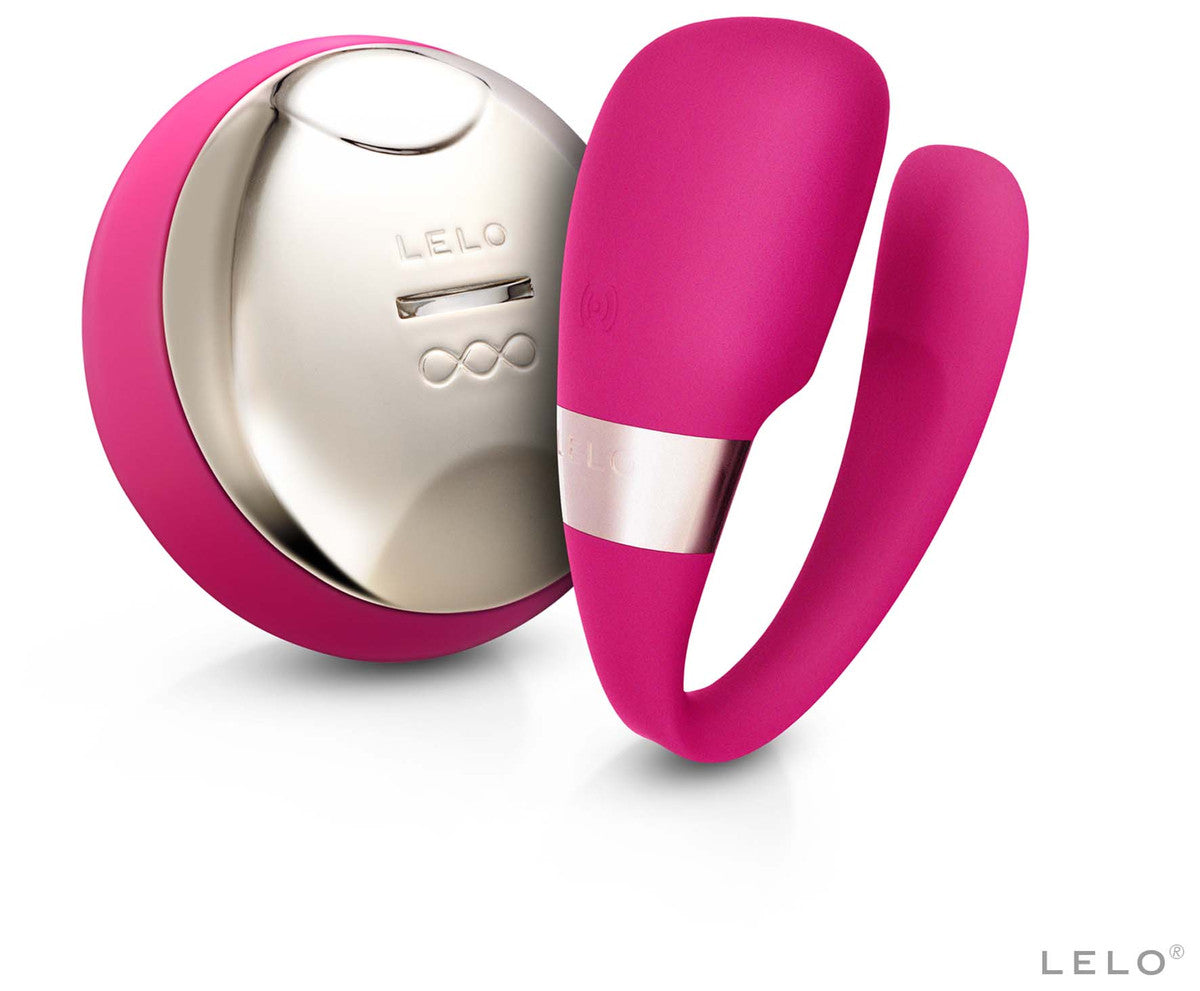 Lelo TIANI 3 Deluxe Rechargeable Couples Vibrator - Cerise