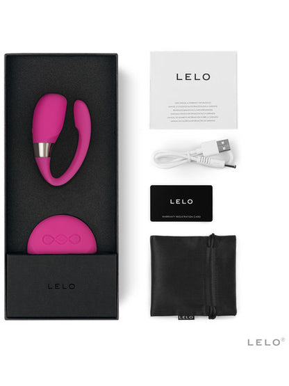 Lelo TIANI 3 Deluxe Rechargeable Couples Vibrator - Cerise