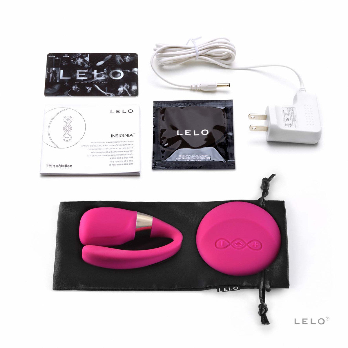 Lelo TIANI 3 Deluxe Rechargeable Couples Vibrator - Cerise