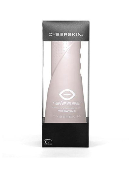 Cyberskin Release Deep Throat Vibrating Stroker -0