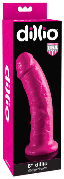 Pipedream Dillio 8" Realistic Dildo - Pink