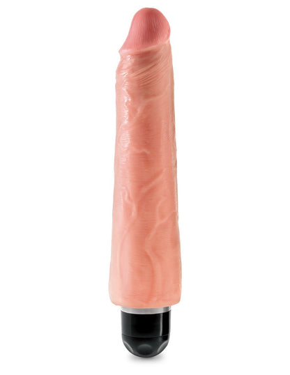Pipedream King Cock 9'' Vibrating Stiffy - Light