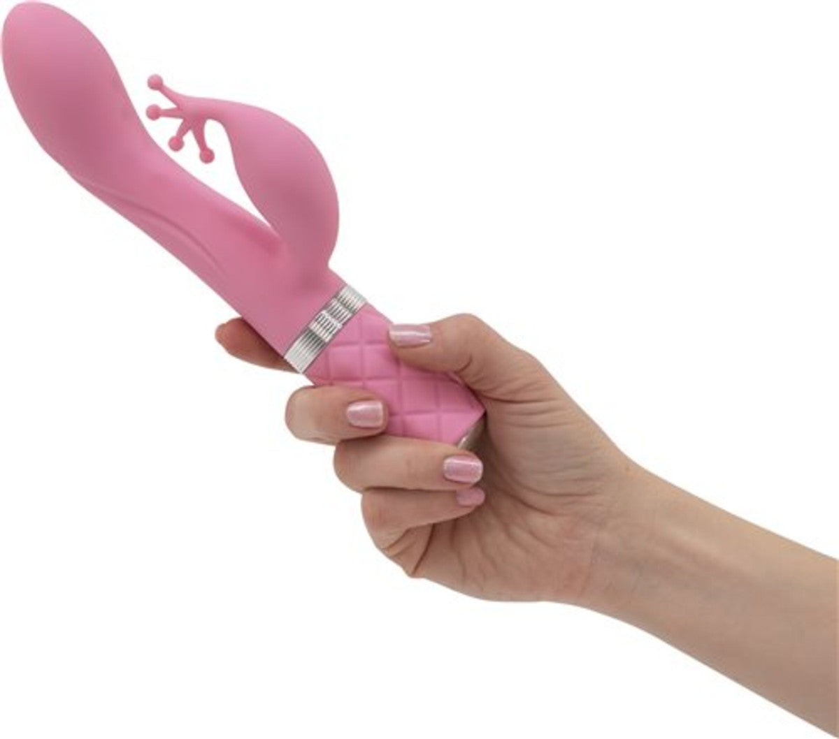 BMS Pillow Talk Kinky Rechargeable Vibrator - Pink