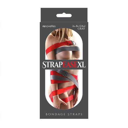 Strap Ease XL Bondage Straps 8ft - Grey