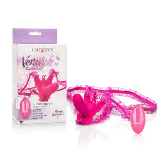 Venus Butterfly Silicone Remote Venus Penis -Pink-0