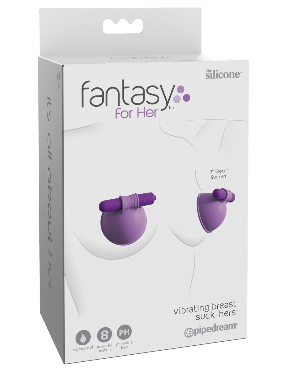 Fantasy For Her Vibrating Breast Suck-Hers-0