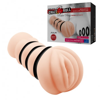 Crazy Bull Julia Realistic Vagina Stroker