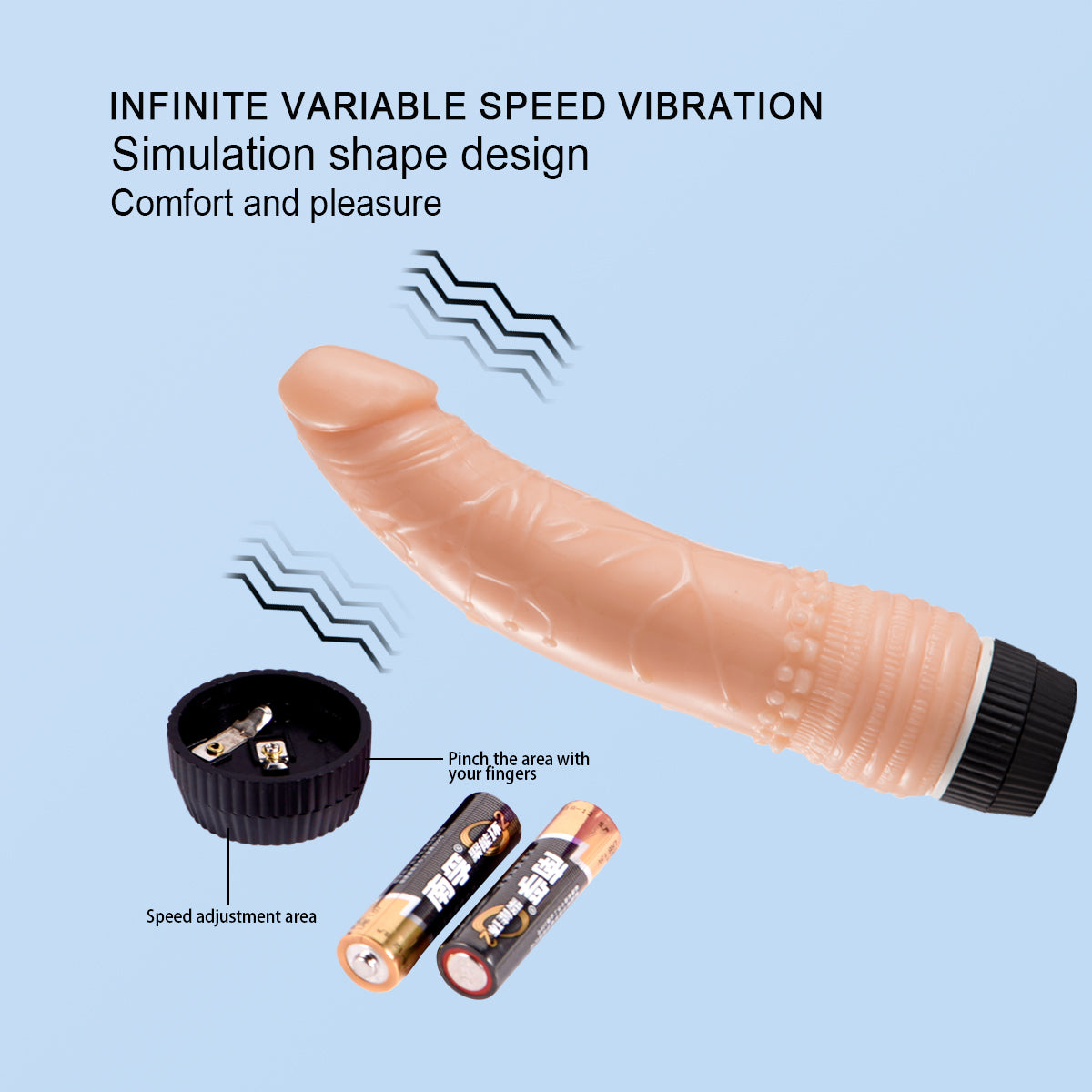 Lance's Cock Ultra Realistic Vibrating 7.5'' Dildo
