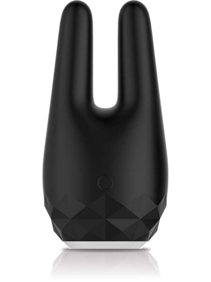 Diamonds by Playful The Countess Mini Rabbit Ears Massager - Black