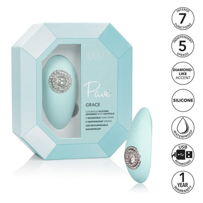 Pave by Jopen Grace Rechargeable Lay-On Vibrator