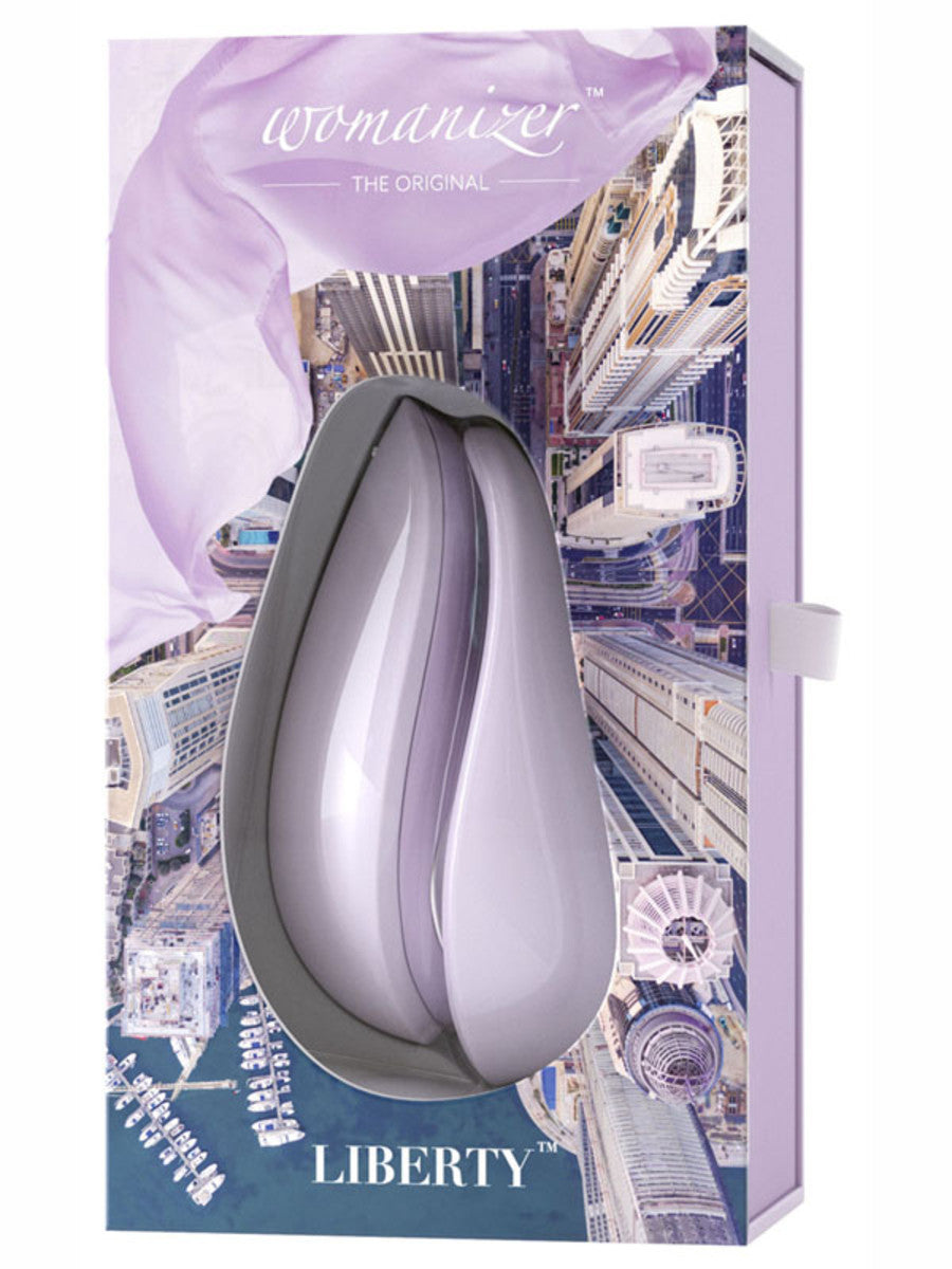 Womanizer Liberty Rechargeable Clitoral Stimulator - Lilac