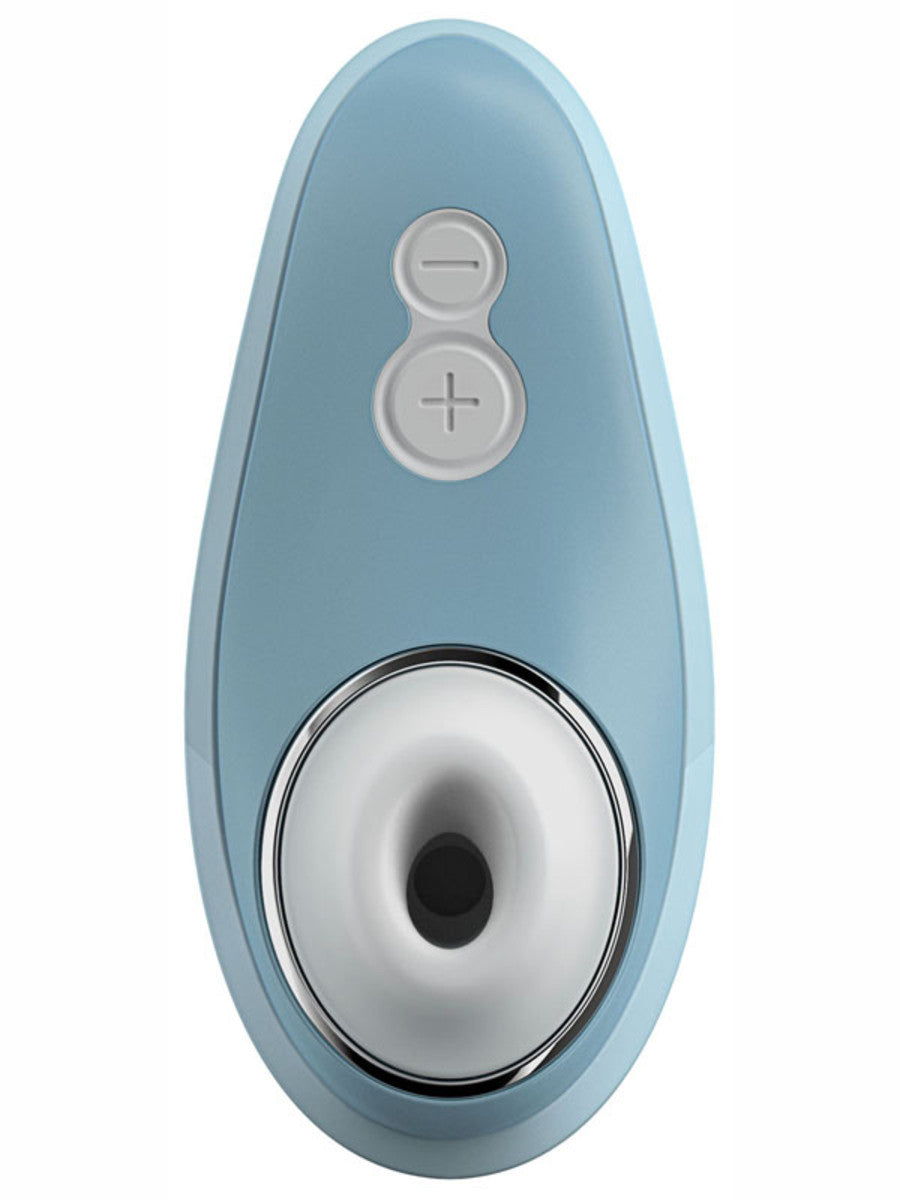 Womanizer Liberty Rechargeable Clitoral Stimulator - Pastel Blue