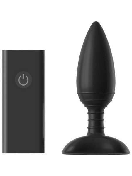 Nexus Ace Rechargeable Vibrating Butt Plug - Small - Black