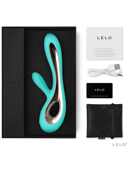 Lelo SORAYA 2 Rechargeable Rabbit Vibrator - Aqua