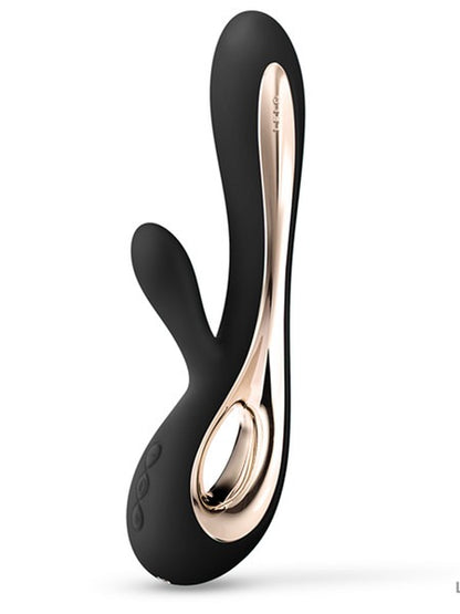 Lelo SORAYA 2 Rechargeable Rabbit Vibrator - Black