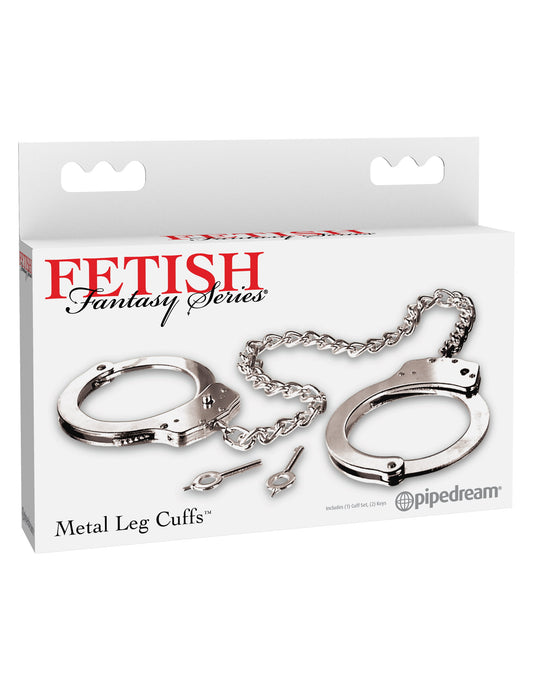 Pipedream Fetish Fantasy Series Metal Leg Cuffs