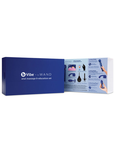 b-Vibe + Le Wand Anal Massage &amp; Education Set 10pc