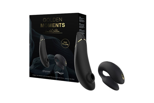 Golden Moments Collection by Womanizer & We-Vibe - Black & Gold