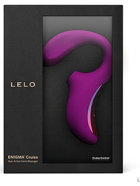 Lelo ENIGMA Cruise Dual G-Spot &amp; Clitoral Stimulator - Deep Rose