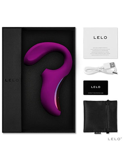 Lelo ENIGMA Cruise Dual G-Spot &amp; Clitoral Stimulator - Deep Rose