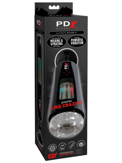 Pipedream PDX Elite Milking &amp; Gyrating Ultimate Milker 2