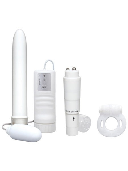 Doc Johnson White Nights Pleasure Kit - White