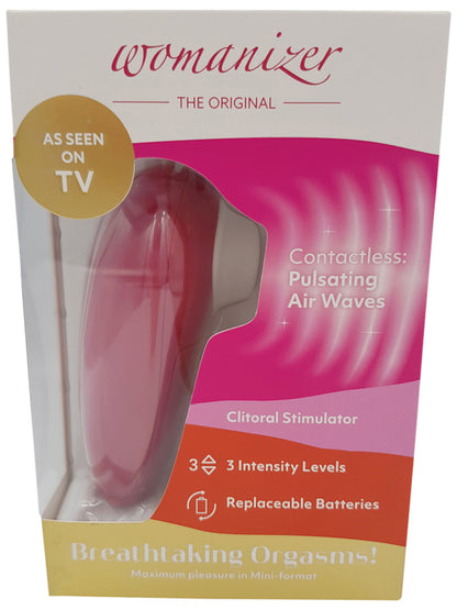 Womanizer The Original Mini Contactless Clitoral Stimulator - Red