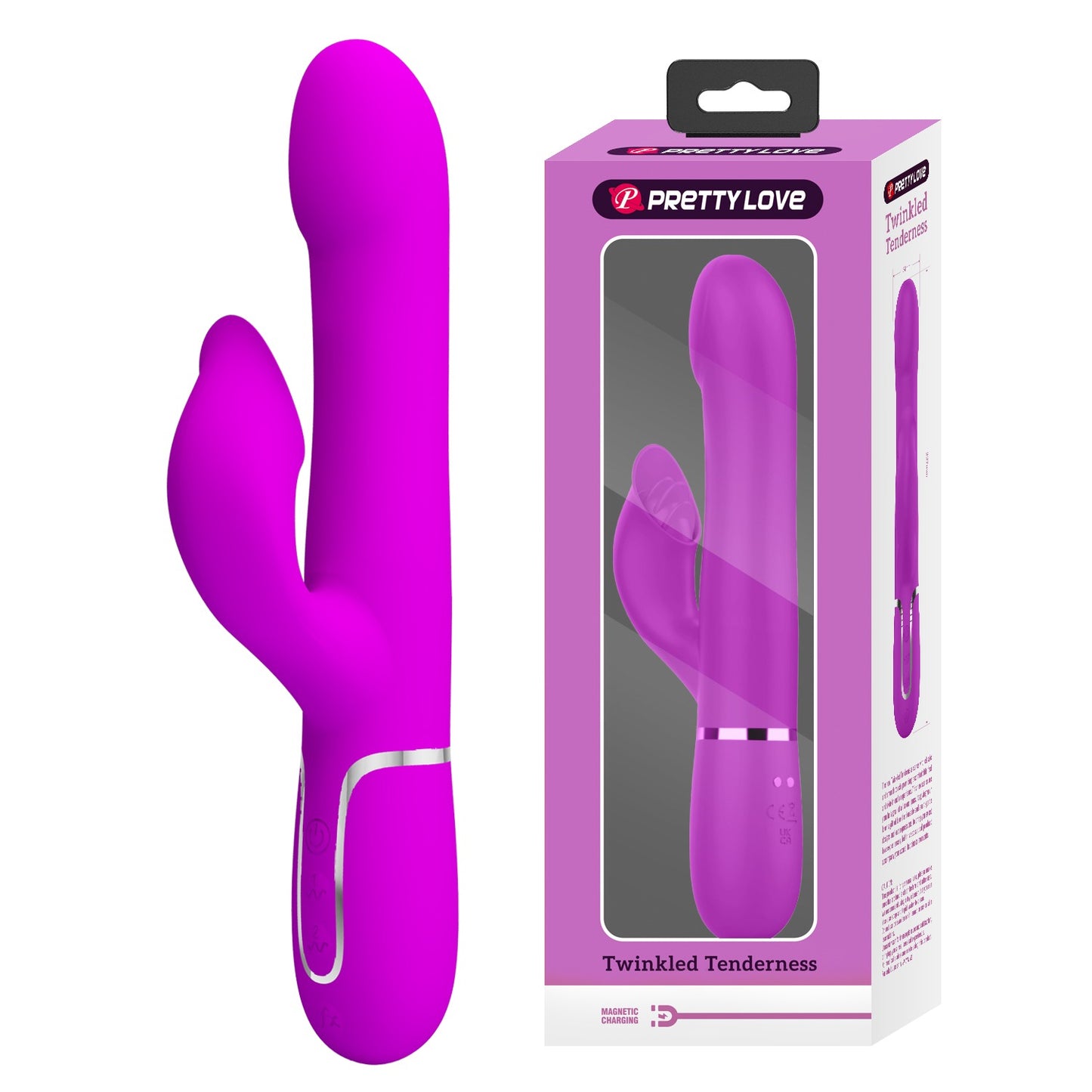 Pretty Love Twinkled Tenderness Rolling Rabbit Vibrator - Falin
