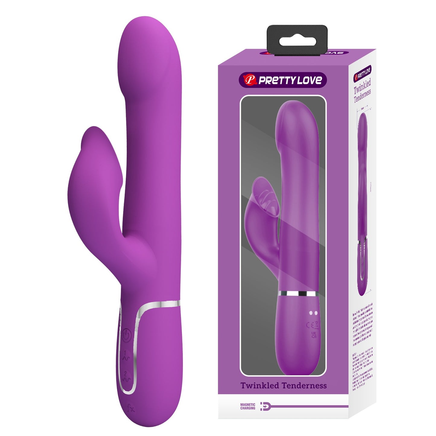 Pretty Love Twinkled Tenderness Rolling Rabbit Vibrator - Falin