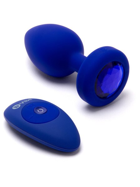 b-Vibe Jewels Remote Control Vibrating Butt Plug - L/XL