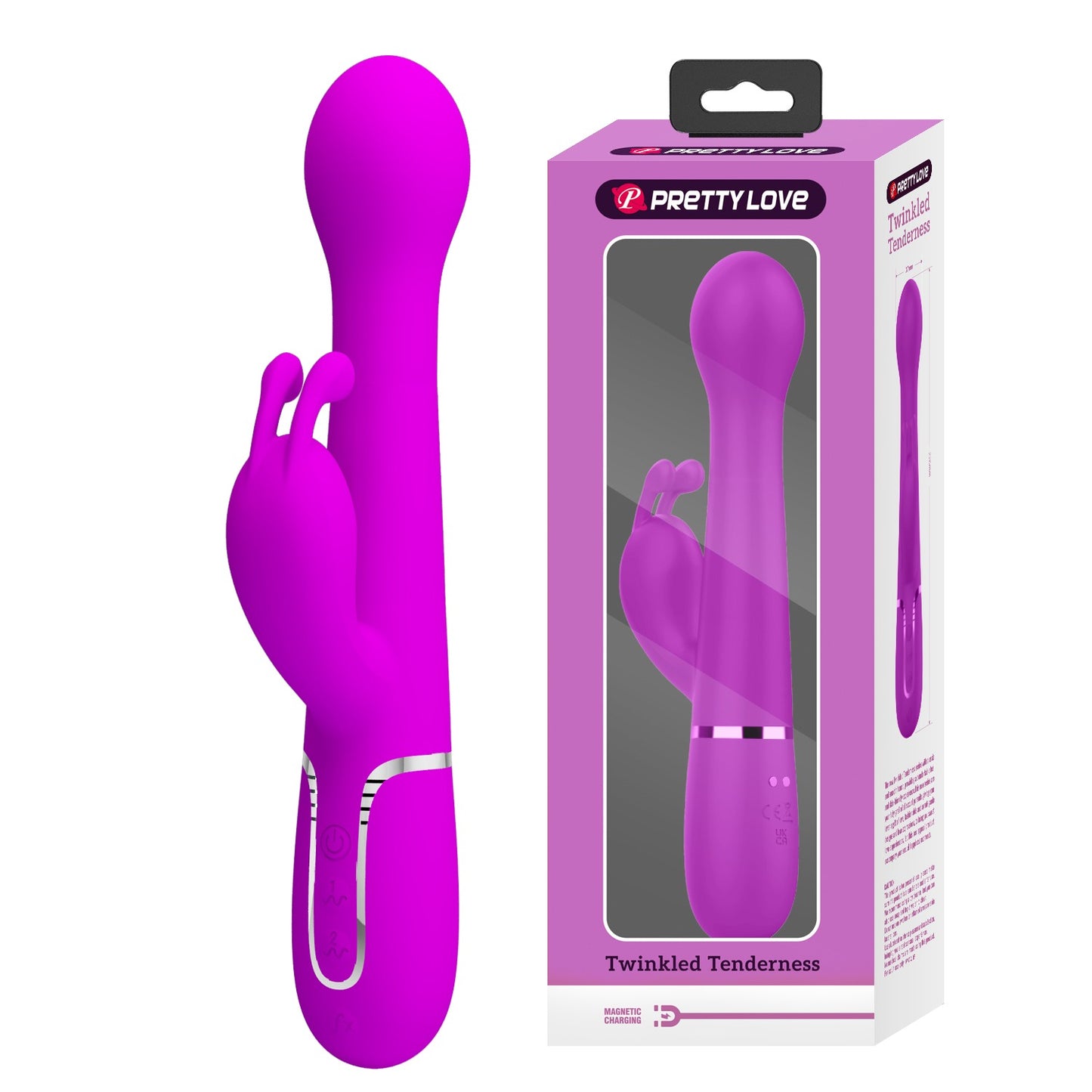 Pretty Love Twinkled Tenderness Thrusting & Rotating Vibrator - Dejon
