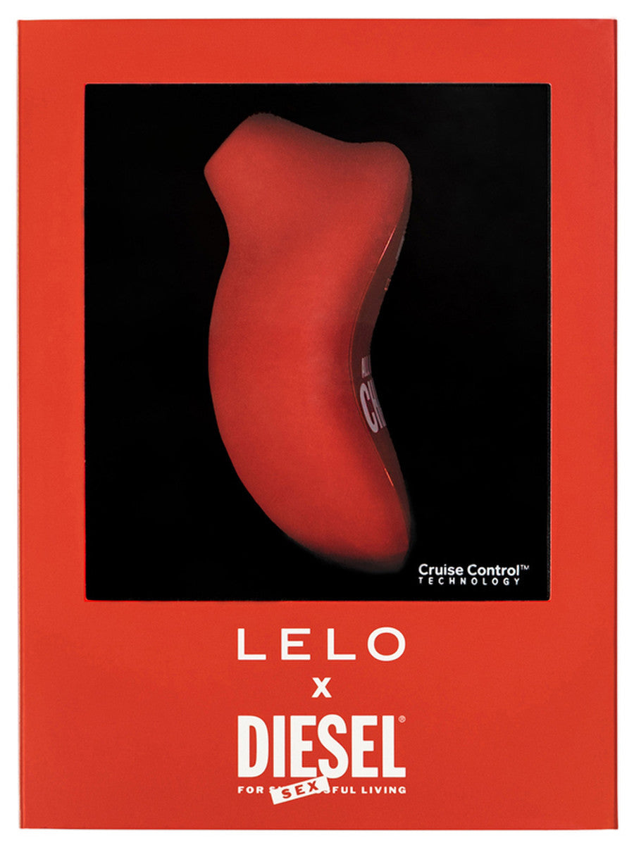 Lelo Diesel Sona Cruise Clitoral Stimulator - Red