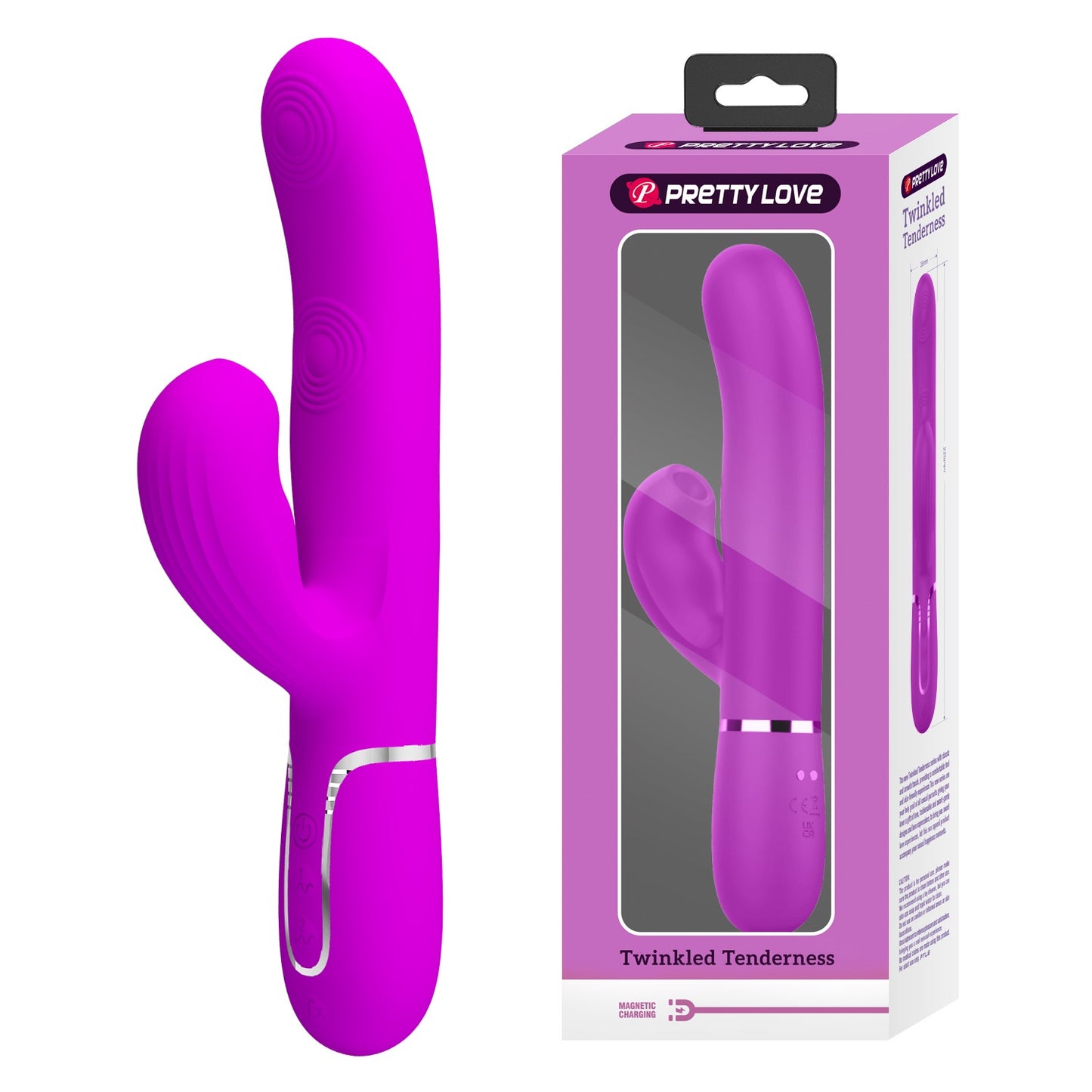 Pretty Love Twinkled Tenderness Thumping Rabbit Vibrator - Perdita