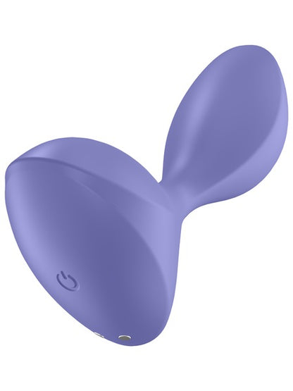 Satisfyer Sweet Seal Rechargeable Vibrating Plug with App Control - Lilac