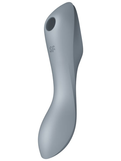 Satisfyer Curvy Trinity 3 Rechargeable Air Pulse Stimulator - Grey