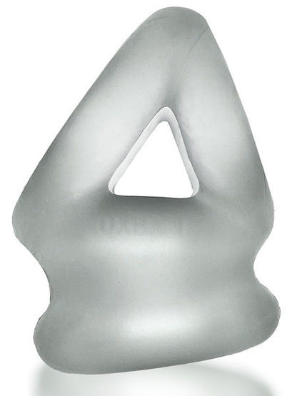 Oxballs Tri-Squeeze 3-Ring Cock Sling &amp; Ball Stretcher - Ice