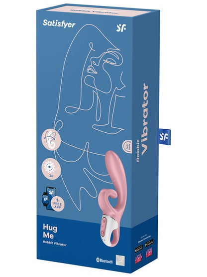 Satisfyer Hug Me Rabbit Vibrator - Pink