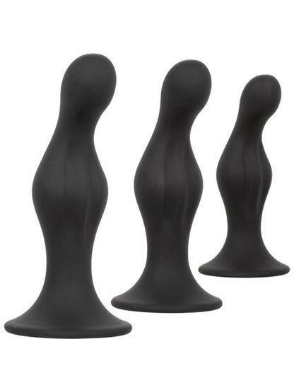 Calexotics Silicone Anal Ripple Kit - Black