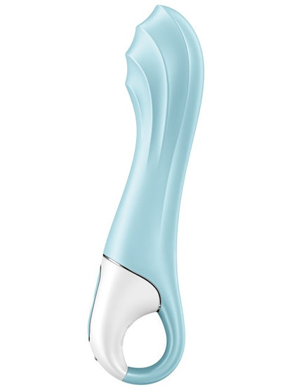 Satisfyer Air Pump 5+ Inflatable G-Spot Vibrator with App Control - Turquoise