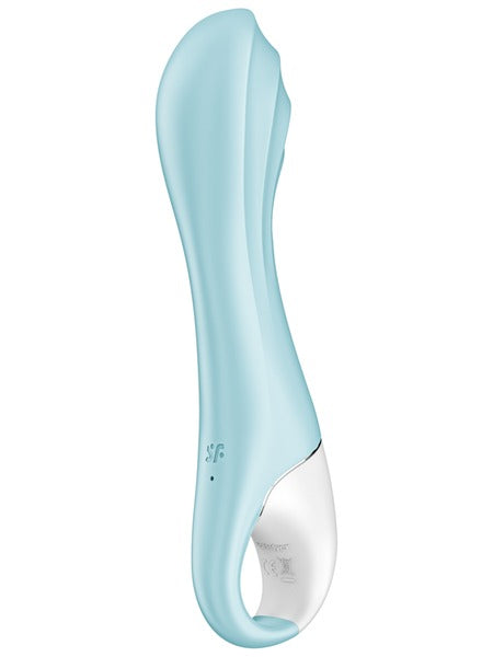 Satisfyer Air Pump 5+ Inflatable G-Spot Vibrator with App Control - Turquoise