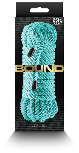 NS Novelties Bound Rope 25ft - Green