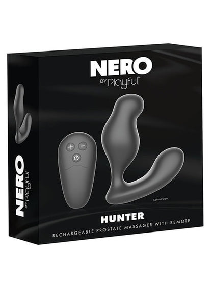 Nero by Playful Hunter Rechargeable Prostate Massager with Remote