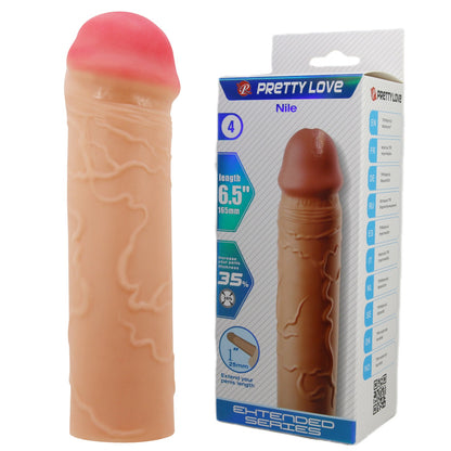 Pretty Love Nile 1" Extended Series Penis Sleeve